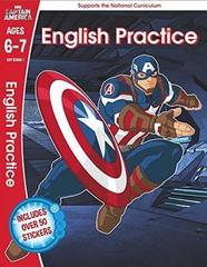 Captain America: English Practice, Ages 6-7