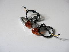 Поворотники хром Honda Steed 400 Shadow 400