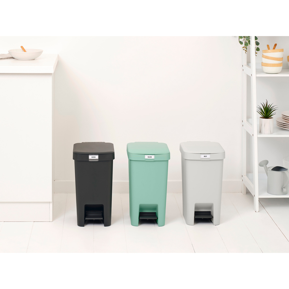 Бак с педалью StepUp (10), Темно-серый, арт. 800344 - фото 8