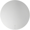 Roca ZRU9307557 LUNA зеркало круглое 600 мм, 667x86x667 мм, с LED-подсветкой по периметру, с сенсорным выключателем с диммером