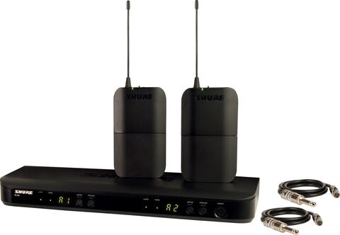 SHURE BLX188E M17 662-686 MHz двухканальная радиосистема с двумя поясными передатчиками BLX1