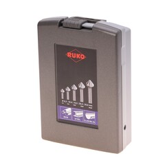 Набор зенковок 90° 6,3-25мм DIN335C 3z HSSE-Co5 5шт Ruko 102154ERO