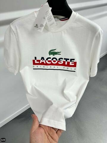 Футболка Lacoste 050189white