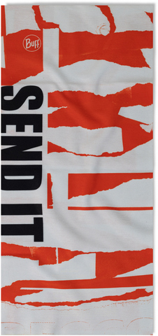 Картинка бандана-труба Buff Original Orange Red - 2