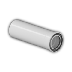 Удлинитель дымохода конденсационный D110/160 L500мм