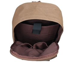 Рюкзак из кожи и ткани River 9004C