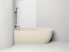 Salini 102525MF  SOFIA CORNER  L 170x85  Ванна, донный клапан "Click-Clack" цвет на выбор, сифон, интегрированный слив-перелив, покраска по RAL полностью