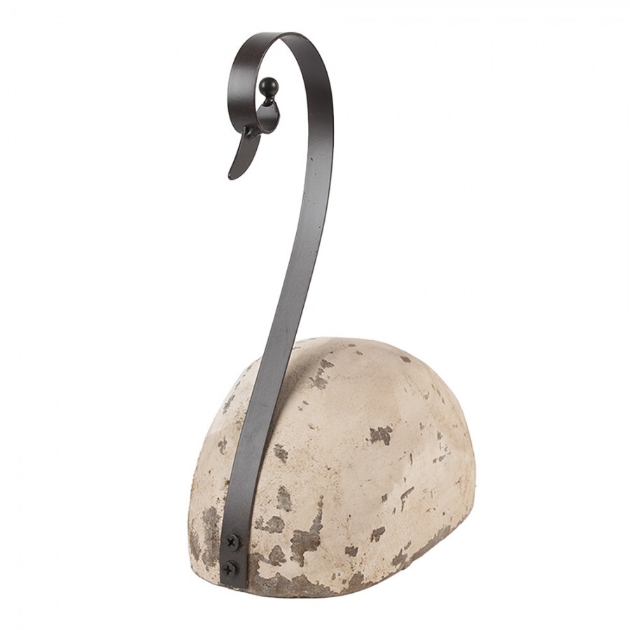 Декоративная фигурка лебедя 25х11х27 см