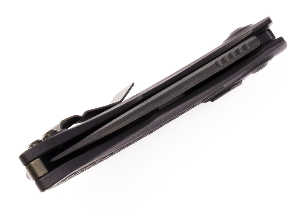 Нож Microtech Bastinelli Brachial DLC Shadow Serrated 268A-3DLCTSH