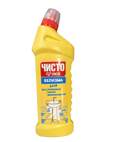 Чистолюб белизна гель универсальное 3в1 750гр