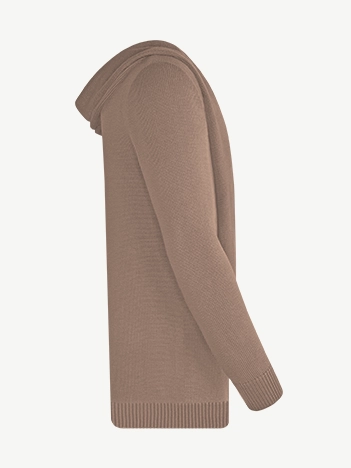 Кардиган с капюшоном из кашемира