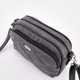 Сумка Саломея 226 македония серый + черный