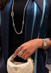 16733 -Кольцо FARANDOL тонкое из не родированного серебра