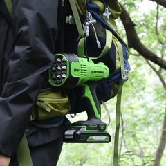 LED-фонарь Greenworks G24SL 24V (3000Лм) аккумуляторный, без АКБ и ЗУ