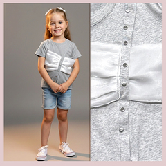 Футболка хлопок д (5-9) 260302-SW1050