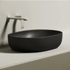 Ceramica Nova Element CN6047MB Умывальник чаша накладная овальная, 60x41.5, цвет: чёрный