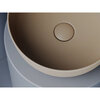 Ceramica Nova Element CN6073MC Раковина накладная круглая, 35.6x35.6, цвет: бежевый