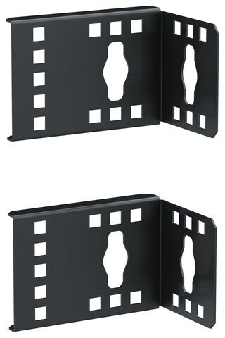 ITK LINEA S Кронштейн верт. PDU 0U чер. (2шт/компл)