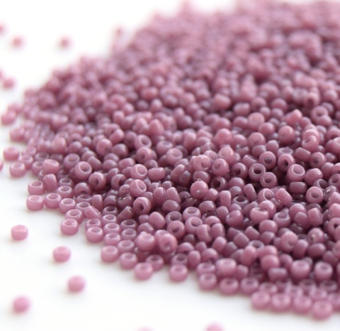 15/0 RR-4487 Бисер круглый Миюки Гортензия непрозрачный /Miyuki round 15/0 Duracoat Opaque Hydrangea