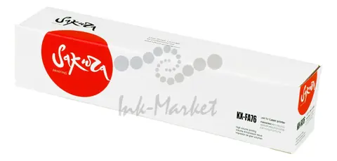 Картридж Sakura KXFA76 для Panasonic, черный, 2000 к.
