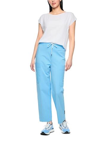 Marc Cain Sports Брюки -джоггеры в стиле карго из хлопка с модалом