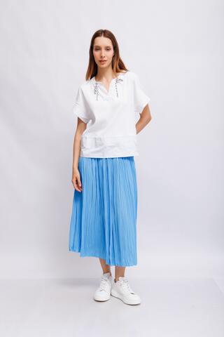 Marc Cain Sports Юбка -плиссе в спортивном стиле. Эко-линейка ReThink Together