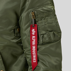 Бомбер Alpha Industries MA-1 Mod Flight Jacket Sage Green (Зеленый)