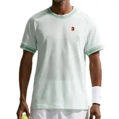 Теннисная футболка Nike Court Heritage Tennis - barely green