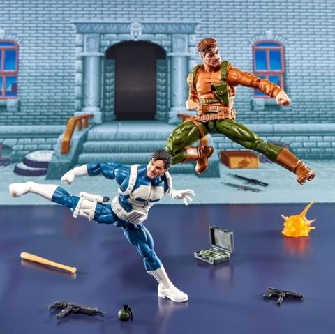 Фигурки Каратель и Ник Фьюри Marvel Legends Gamerverse