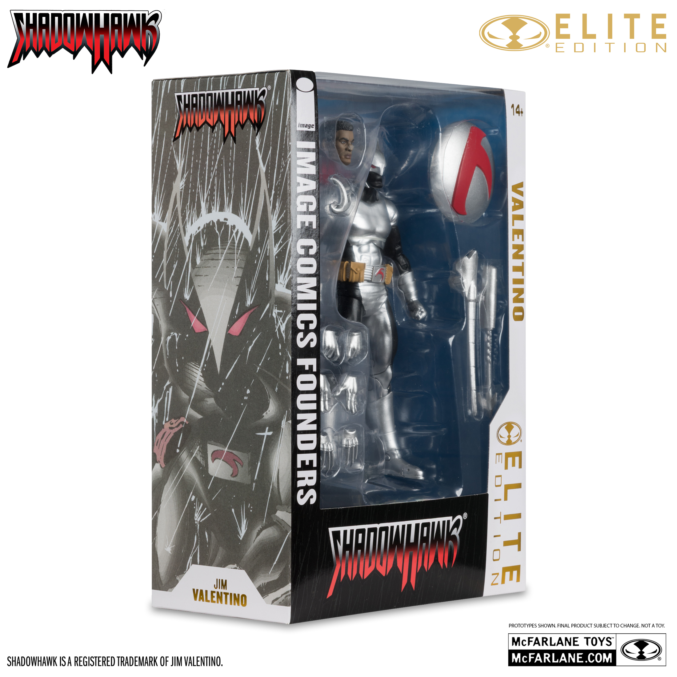 Фигурка Темный Ястреб из комикса ShadowHawk McFarlane Elite Edition