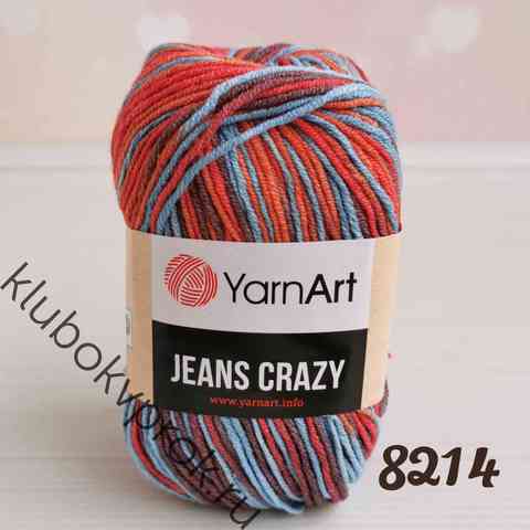 YARNART JEANS CRAZY 8214,