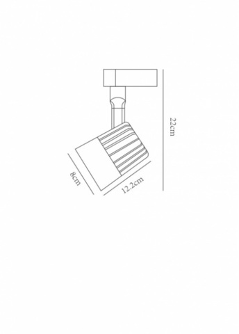 Трековый светодиодный светильник Arte Lamp WALES A1632PL-1WH