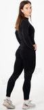Элитная Терморубашка Noname BodyFit Black женский-унисекс для холодной погоды