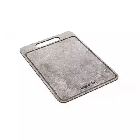 Доска разделочная с желобом 29x20см ComposeEat мрамор серый