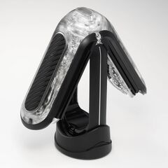 Черный мастурбатор Tenga Flip Zero Gravity с вибрацией - 