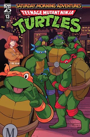 Teenage Mutant Ninja Turtles Saturday Morning Adventures Continued #13 (Cover B)