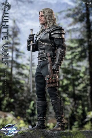 Фигурка Геральт Белый Волк масштаб 1/6 сериал Ведьмак