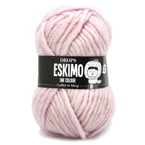 Пряжа Drops Snow Eskimo 51 пудровый розовый
