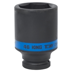 KING TONY (643546M) Головка торцевая ударная глубокая шестигранная 3/4", 46 мм
