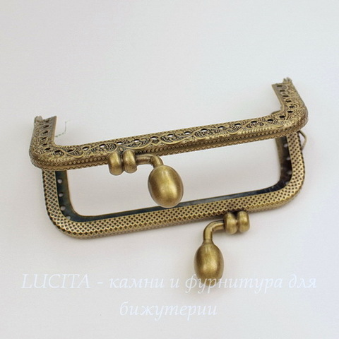 Фермуар 8,9х6,7 см (цвет - античная бронза)