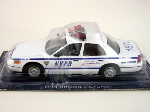 Ford Crown Victoria NYPD USA 1:43 DeAgostini World's Police Car #7