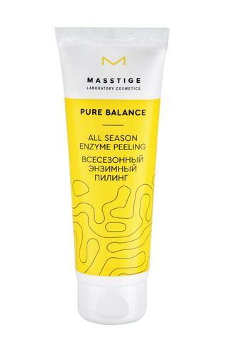 MASSTIGE PURE BALANCE Пилинг энзимный всесезонный 75г