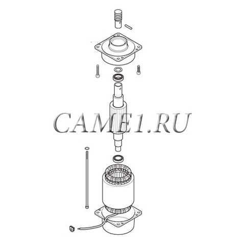 119RICX034 Электродвигатель C-BX, C-BXE в сборе