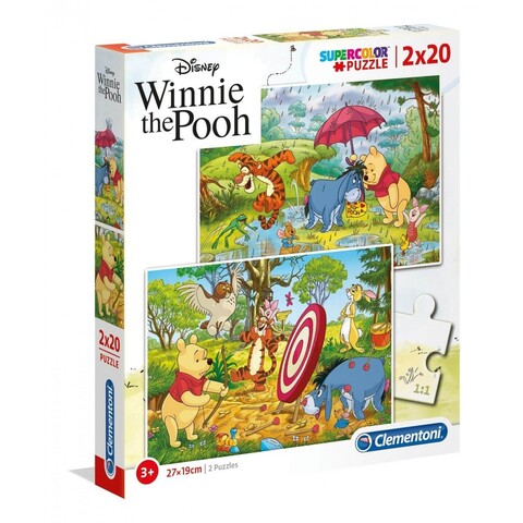 Puzzle PZL 2X20 WINNIE THE POOH 2018  95030069