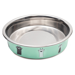 Triol миска металлическая на резинке 