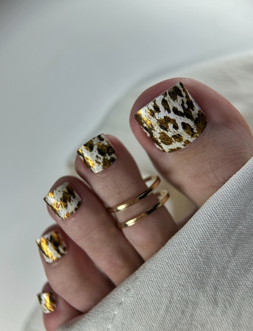 Пленки для педикюра IBDI NAILS 115 AUREATE PYTHON