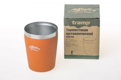 Термостакан Tramp 250мл оранжевый TRC-101