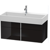 Duravit VA База под раковину 441x984x431, 1 выдв.ящик, черный HighGloss VA650804040