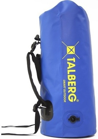 Картинка гермомешок Talberg Dry Bag EXT 120 голубой - 1