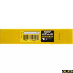 OLFA 18 мм 10шт., Несегментированные лезвия (OL-LB-SOL-10)